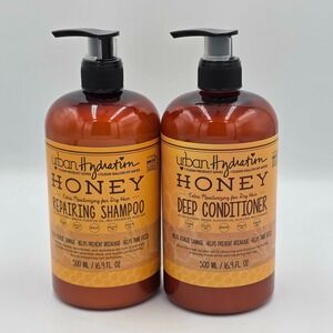 Urban Hydration Honey Health + Repair Shampoo & Conditioner 16.9oz (2 Pack)